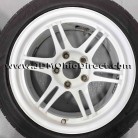 JDM Sparco Viper R White 16" Wheel and Tire Set 